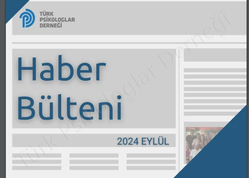 TPD Haber Bülteni Eylül 2024
